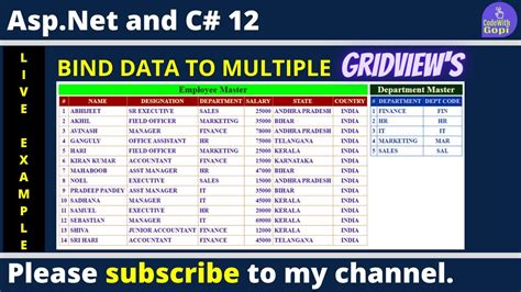 asp net ajax data grid|Bind Dataset to ASP.Net GridView using jQuery AJAX.